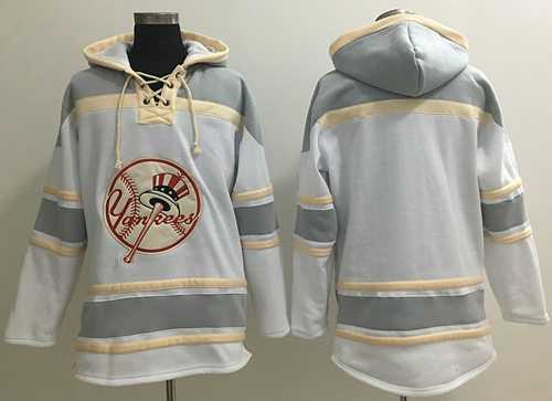 New York Yankees Blank White Sawyer Hooded Sweatshirt Baseball Hoodie,We sell and wholesale New York Yankees Blank White Sawyer Hooded Sweatshirt Baseball Hoodie on line form chian!